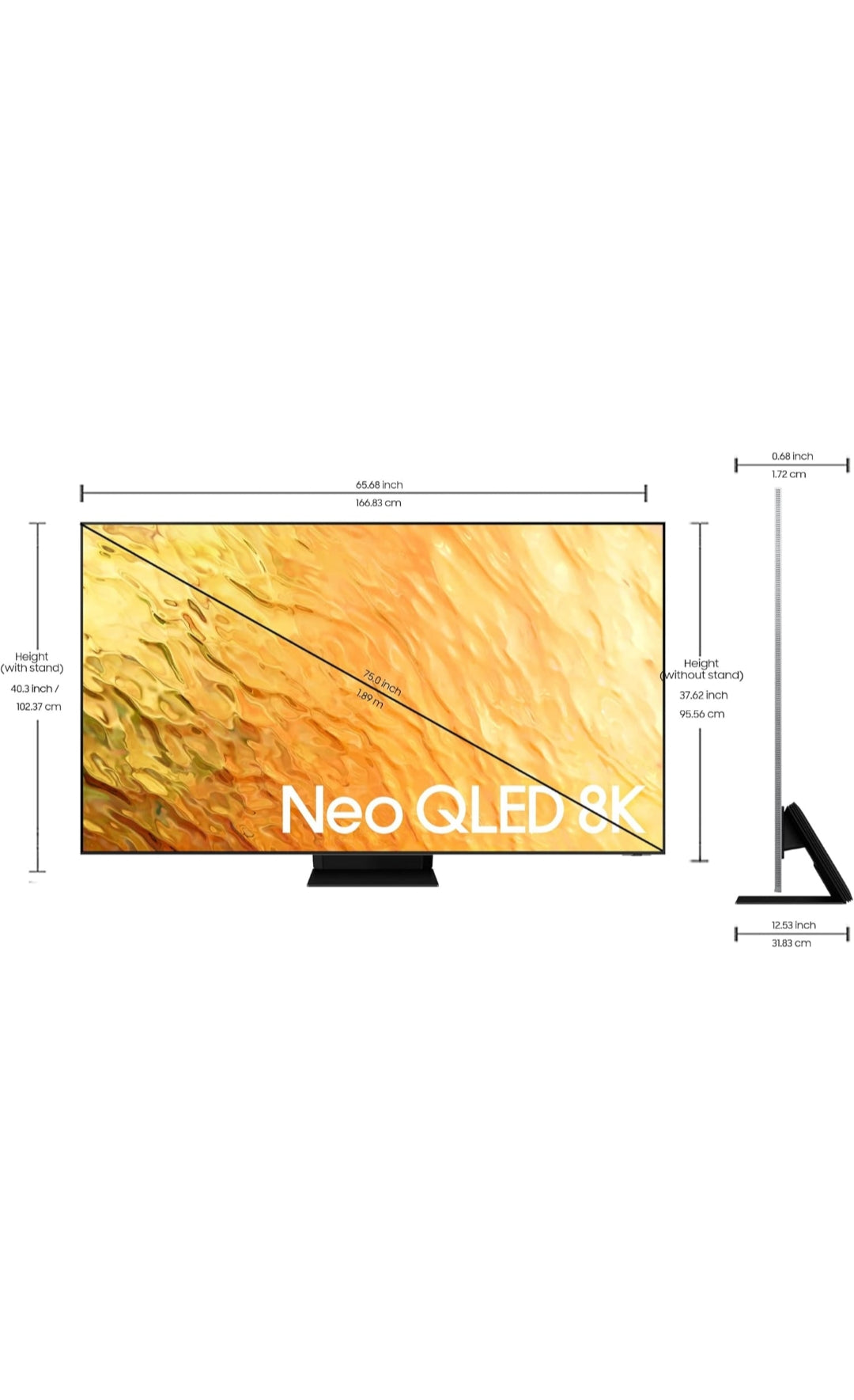 Samsung 189 cm 8k Ultra HD QLED TV