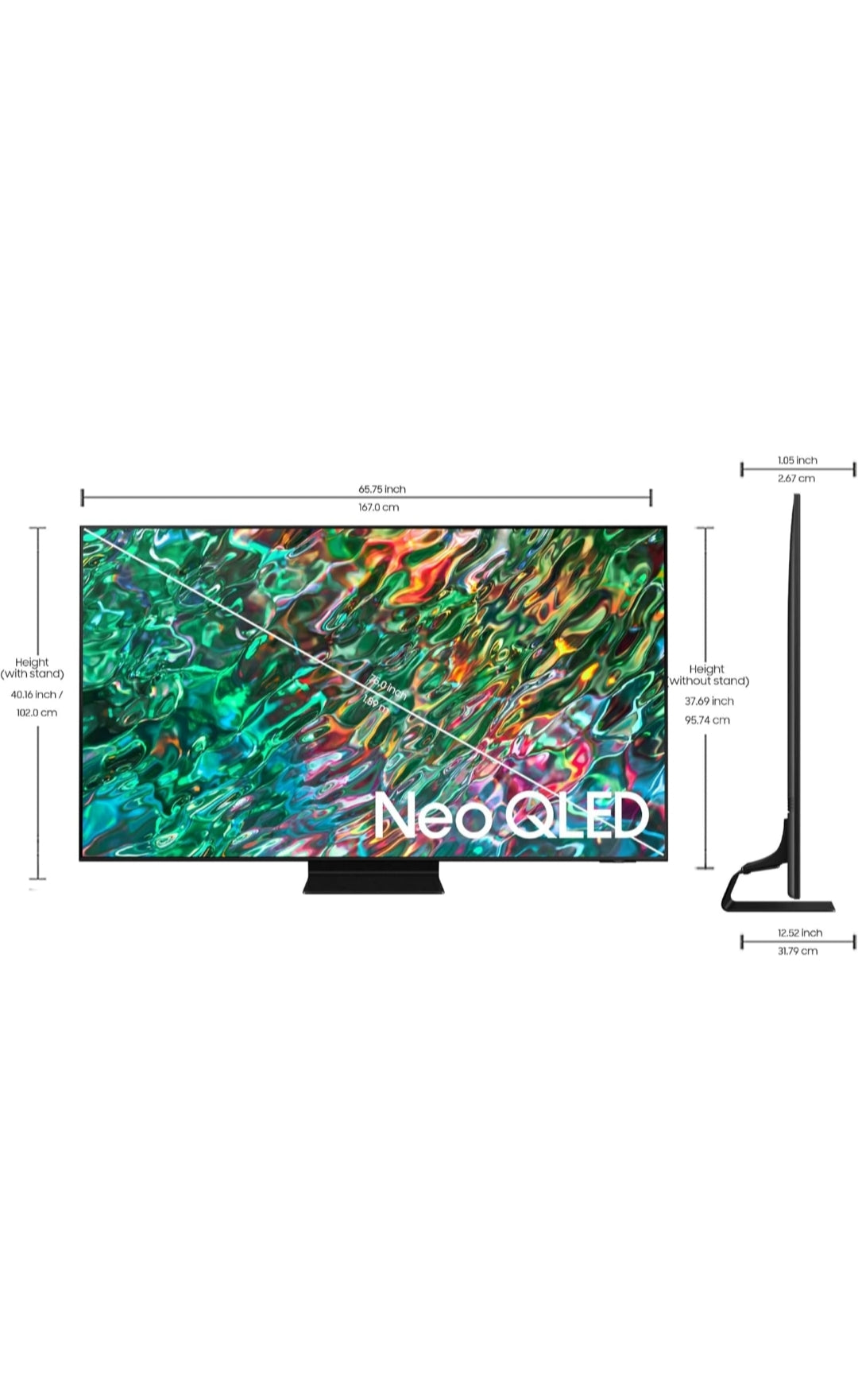 Samsung 189 cm (75 inches) 4k QLED TV
