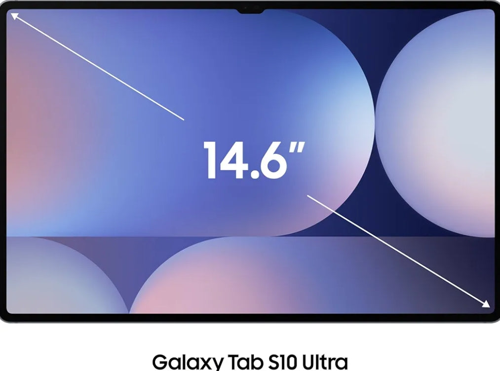 Samsung Galaxy Tab S10 Ultra [Smartchoice], S Pen in-Box, 36.99 cm (14.6 inch) Dynamic AMOLED 2X Display, 12 GB RAM, 256 GB Storage, Wi-Fi + 5G Tablet, Moonstone Gray