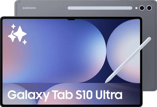 Samsung Galaxy Tab S10 Ultra [Smartchoice], S Pen in-Box, 36.99 cm (14.6 inch) Dynamic AMOLED 2X Display, 12 GB RAM, 256 GB Storage, Wi-Fi + 5G Tablet, Moonstone Gray