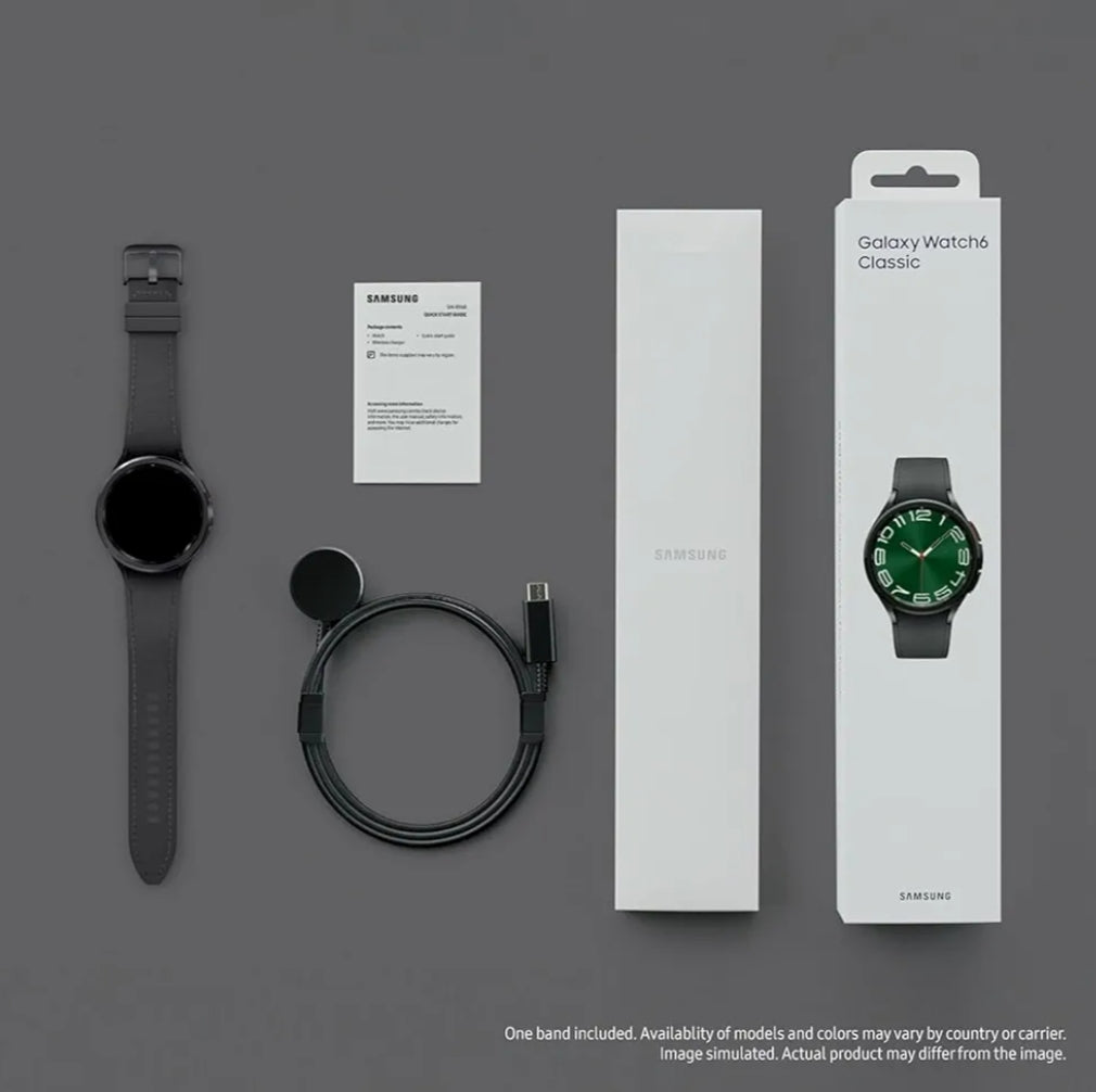 Samsung Galaxy Watch6 Classic (Silver, 43mm)