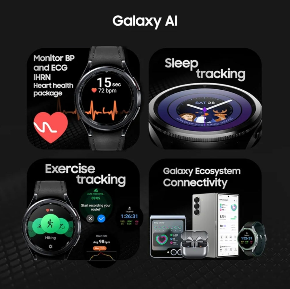 Samsung Galaxy Watch6 Classic (Silver, 43mm)